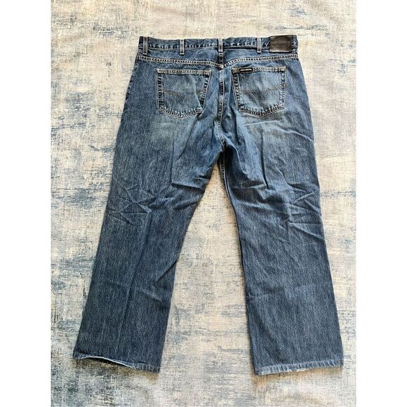 Harley Davidson Straight Leg Jeans Men's 42 x 30 - Picture 2 of 7